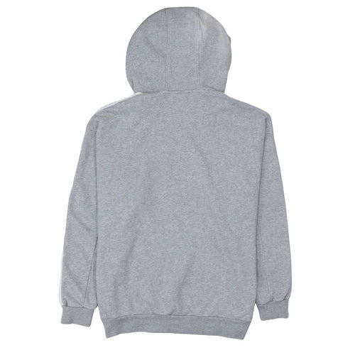 Adidas Womens Grey 3XL Pullover Hoodie with 3 Stripes Logo Classic Style