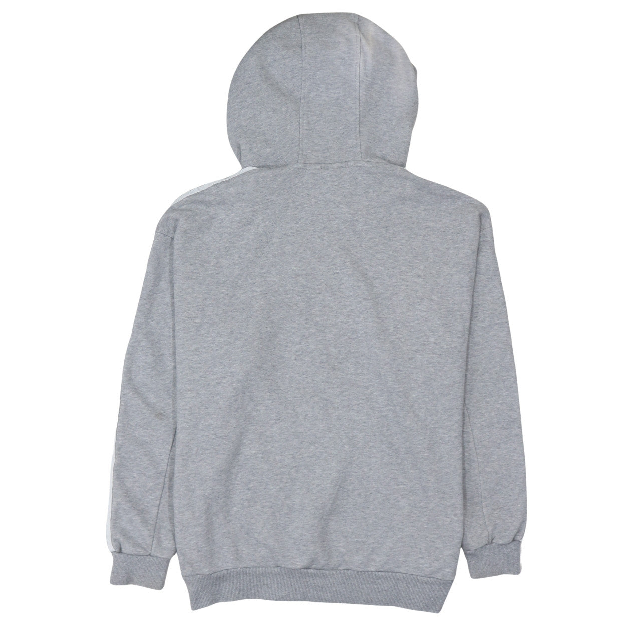 Adidas Womens Grey 3XL Pullover Hoodie with 3 Stripes Logo Classic Style