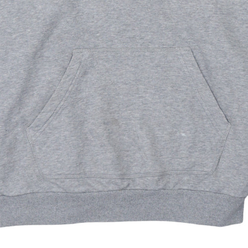 Adidas Womens Grey 3XL Pullover Hoodie with 3 Stripes Logo Classic Style
