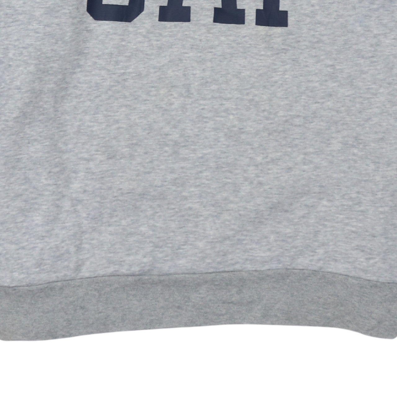 GAP Women Grey Logo Crew Neck Pullover Sweatshirt Size L