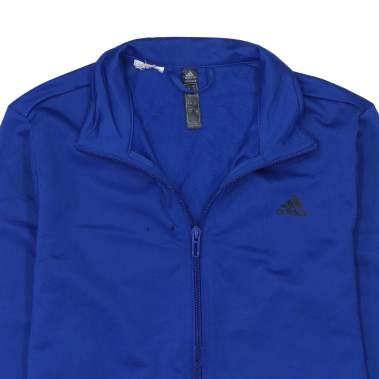 Adidas Boys Blue Full Zip Sweatshirt 13-14 Years Athletic Style