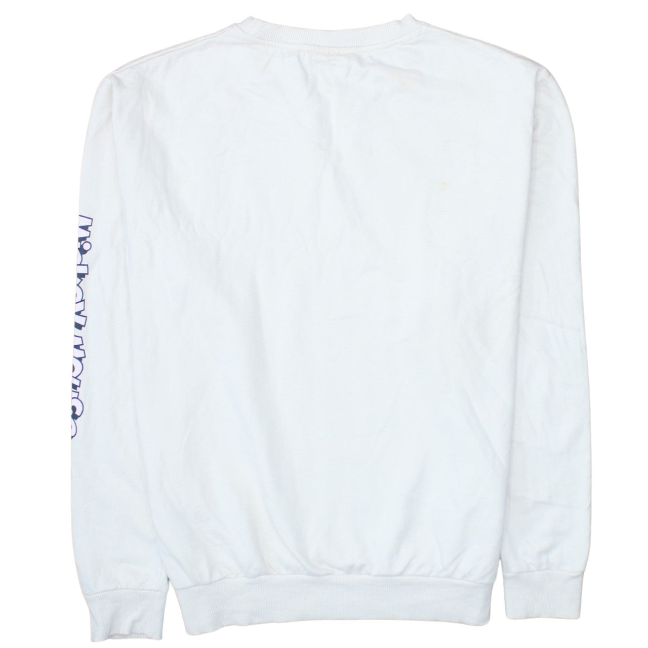 Disney Women White Mickey Mouse Print Sweatshirt Size 14 XL