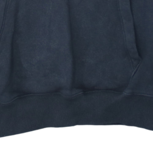 Champion Womens Black XS Pullover Hoodie Cotton Embroidered Logo