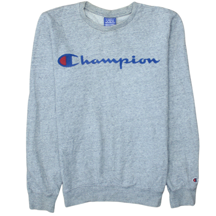 Champion Men's Grey XS Crew Neck Pullover Sweatshirt
