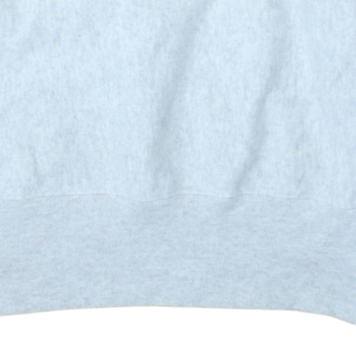 Champion Men's Grey Large Pullover Sweatshirt Logo Crew Neck