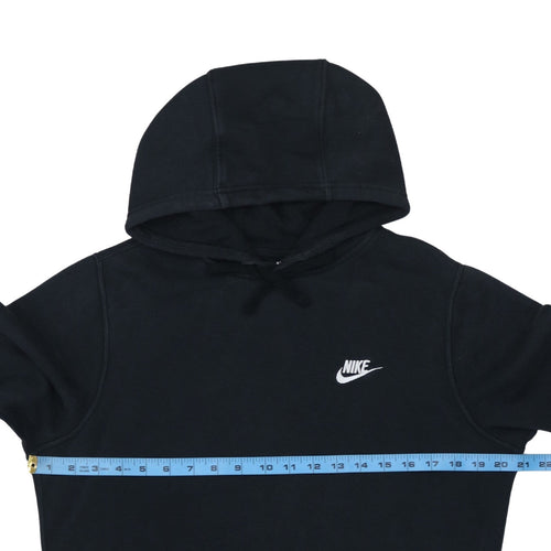 Nike Men's Black Pullover Hoodie Medium Sports Fleece