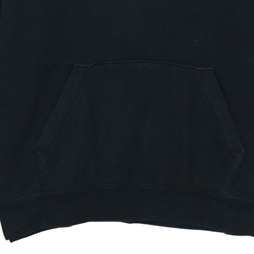 Nike Men's Black Pullover Hoodie Medium Sports Fleece