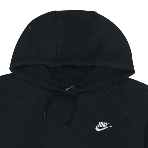 Nike Men's Black Pullover Hoodie Medium Sports Fleece