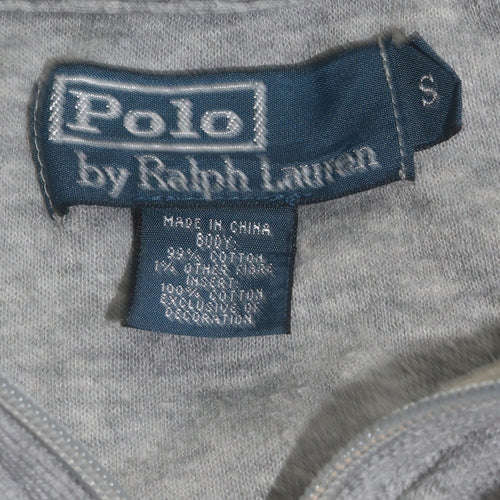 Polo Ralph Lauren Men's Grey Full Zip Sweatshirt Size S