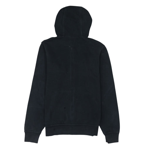 Nike Men's Black Full Zip Hoodie Small Fleece Hooded Sweatshirt