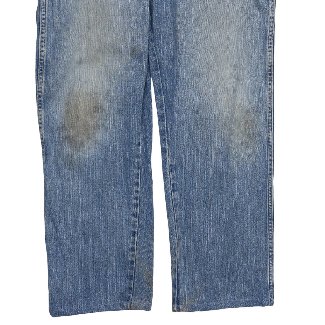 Wrangler Men's Blue Cowboy Cut Straight Fit Denim Jeans 36x34