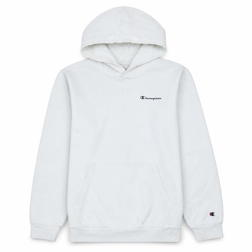 Champion Boys White Pullover Hoodie XL 13-14 Years Cotton Blend Logo Sweatshirt
