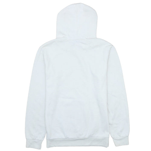 Champion Boys White Pullover Hoodie XL 13-14 Years Cotton Blend Logo Sweatshirt