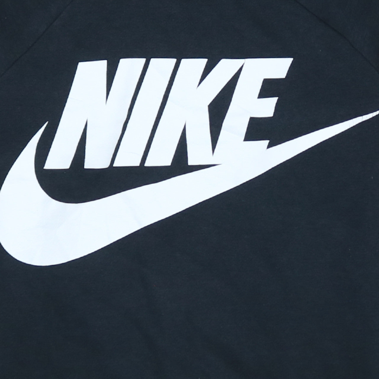 Nike Womens Black Small Pullover Sweatshirt with Logo Print