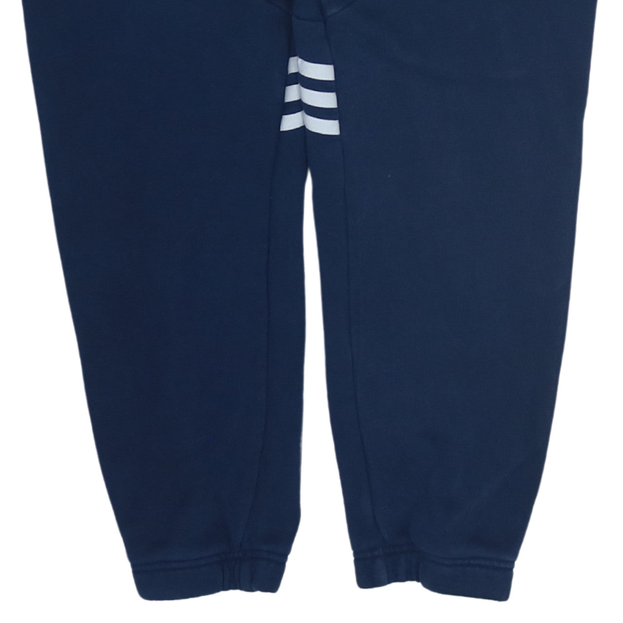 adidas Boys Blue Jogger Trousers 15-16 Years Elastic Waist Side Stripe