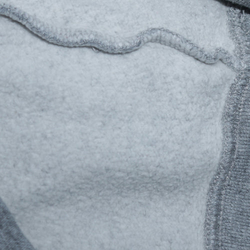 Champion Womens Grey XS Pullover Hoodie with Logo Embroidery