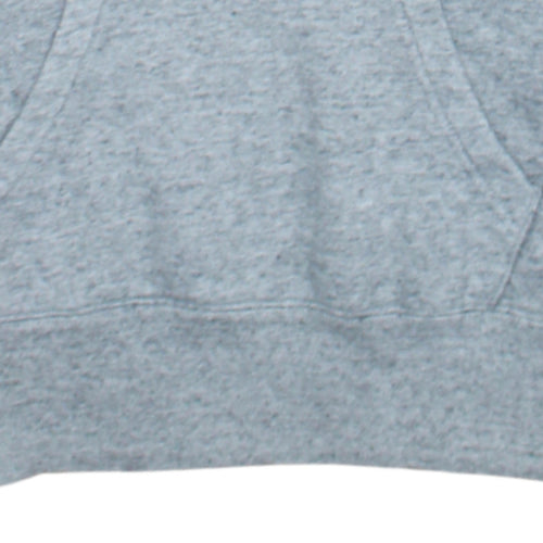 Champion Womens Grey XS Pullover Hoodie with Logo Embroidery