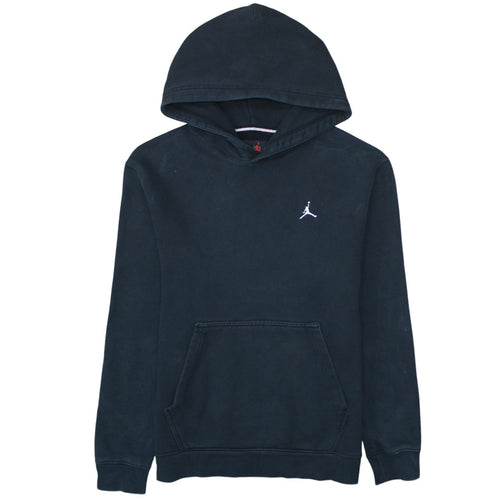 Jordan Men's Black Pullover Hoodie Size S Fleece Logo Sweatshirt