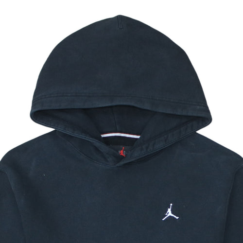 Jordan Men's Black Pullover Hoodie Size S Fleece Logo Sweatshirt