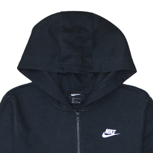 Nike Men's Black Full Zip Hoodie L Fleece Sportswear