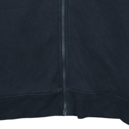 Nike Men's Black Full Zip Hoodie L Fleece Sportswear
