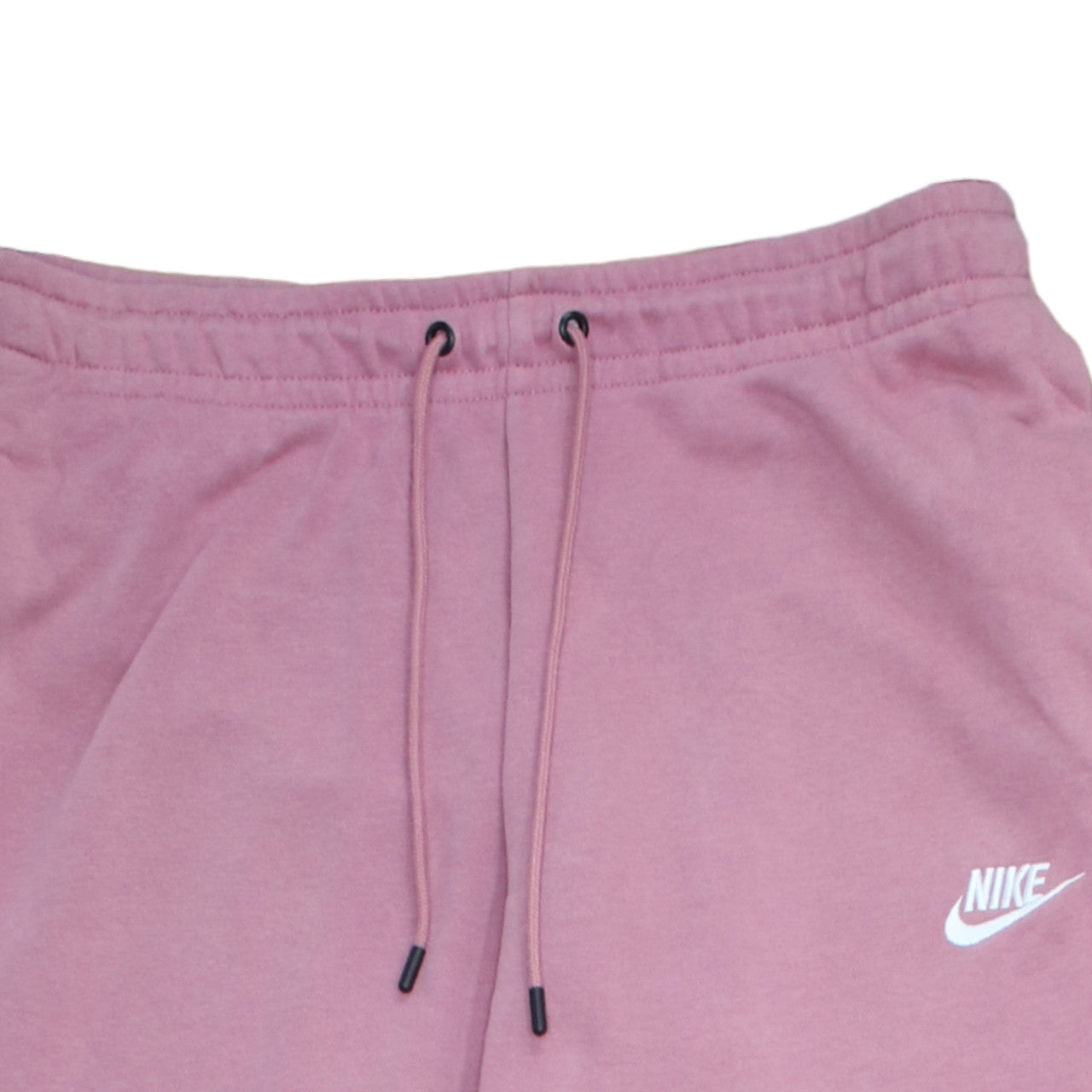 Nike Women's Pink Jogger Sweatpants M Fleece Cotton Blend