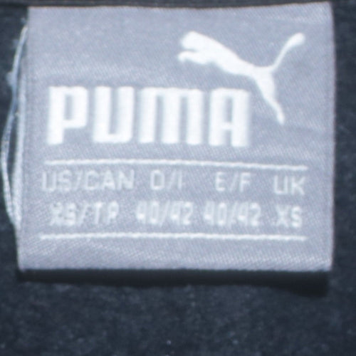 Puma Womens Black XS Crew Neck Pullover Sweatshirt