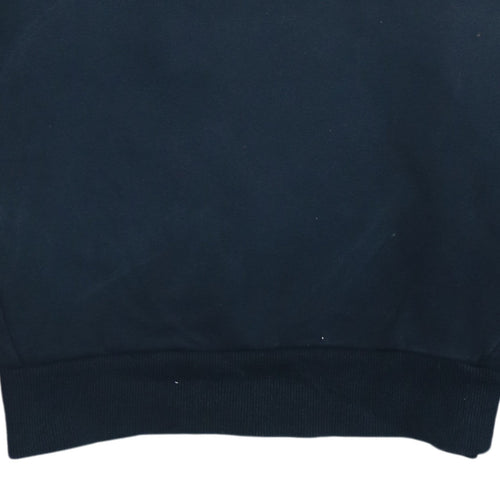 Puma Womens Black XS Crew Neck Pullover Sweatshirt