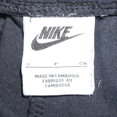 Nike Men's Black Cargo Jogger Trousers Size S Fleece Cotton Blend