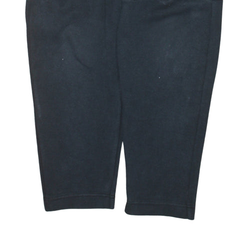 Nike Men's Black Cargo Jogger Trousers Size S Fleece Cotton Blend