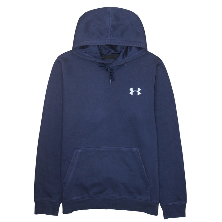 Under Armour Men's Navy Hoodie Large Pullover Fleece ColdGear