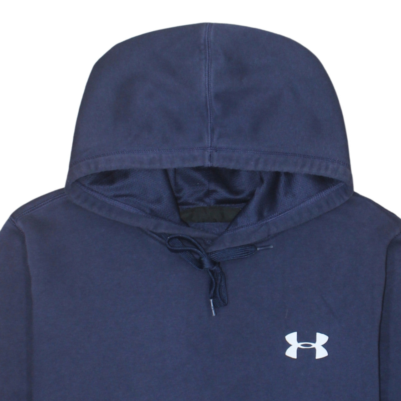 Under Armour Men's Navy Hoodie Large Pullover Fleece ColdGear