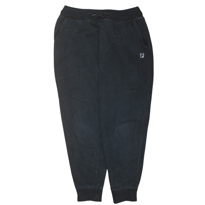 Fila Men's Black Jogger Sweatpants L Regular Fit Casual