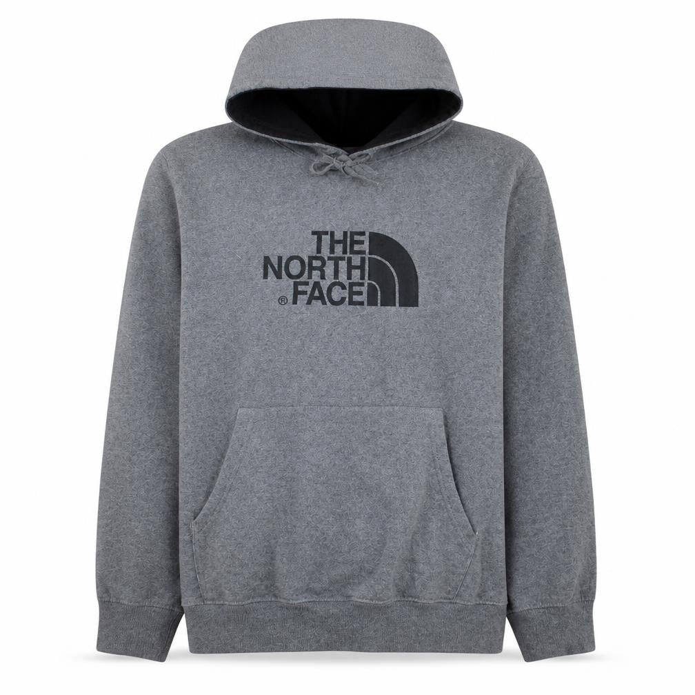 The North Face Mens Grey XL Pullover Hoodie Fleece Sweatshirt