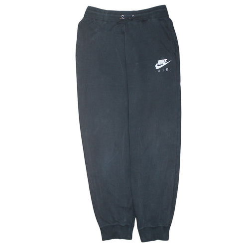Nike Air Men’s Black Jogger Trousers Medium Cotton Blend