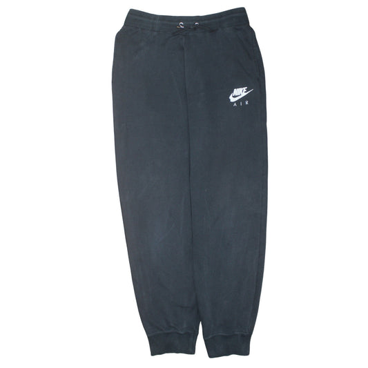 Nike Air Men’s Black Jogger Trousers Medium Cotton Blend