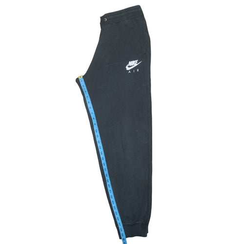 Nike Air Men’s Black Jogger Trousers Medium Cotton Blend