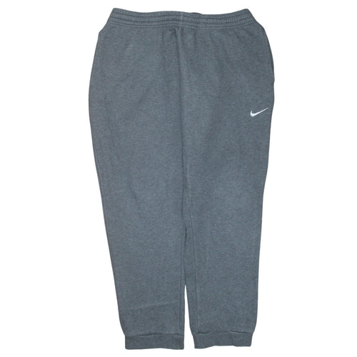 Nike Men Grey Regular Fit Fleece Sweatpants M