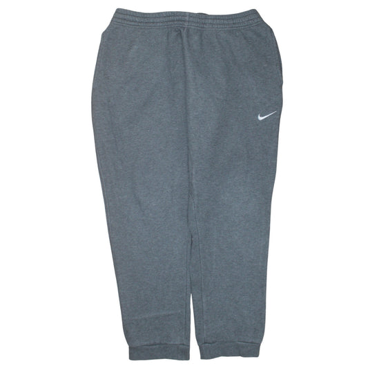 Nike Men Grey Regular Fit Fleece Sweatpants M