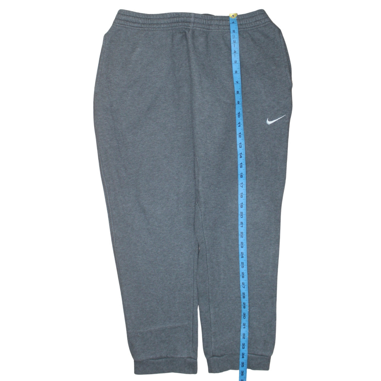 Nike Men Grey Regular Fit Fleece Sweatpants M