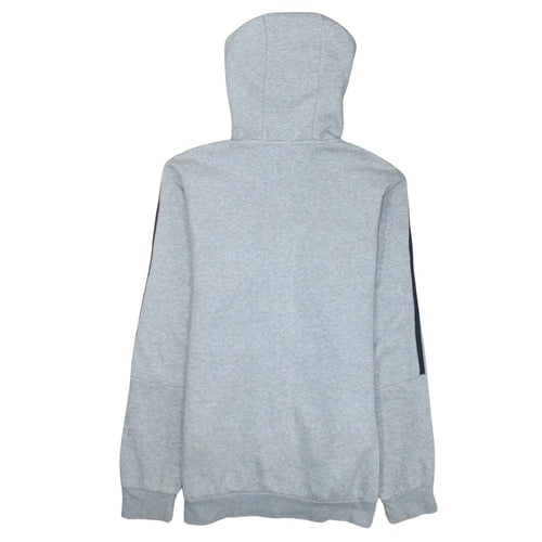 adidas Men's Grey Full Zip Hoodie Size M Sportswear