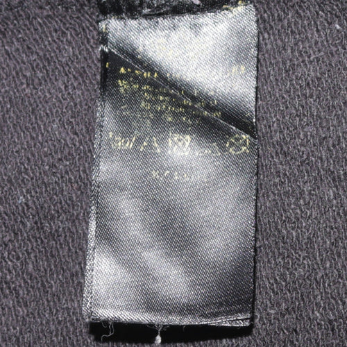 Alpha Industries Men's Black Crew Neck Pullover Sweatshirt L
