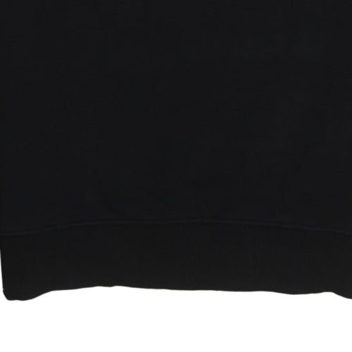 Alpha Industries Men's Black Crew Neck Pullover Sweatshirt L