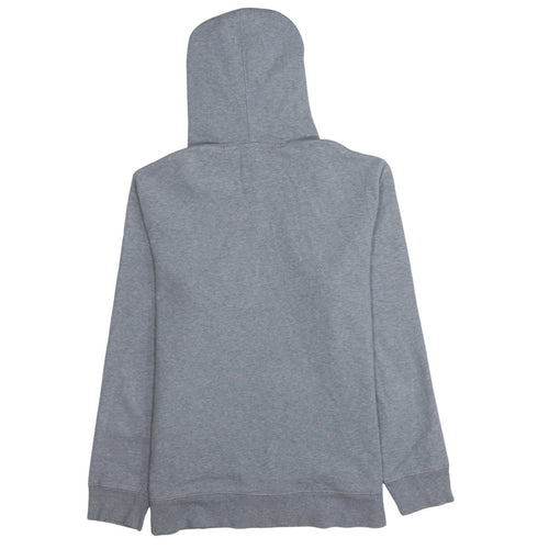 Levi's Men's Grey Pullover Hoodie M Logo Graphic Cotton Blend