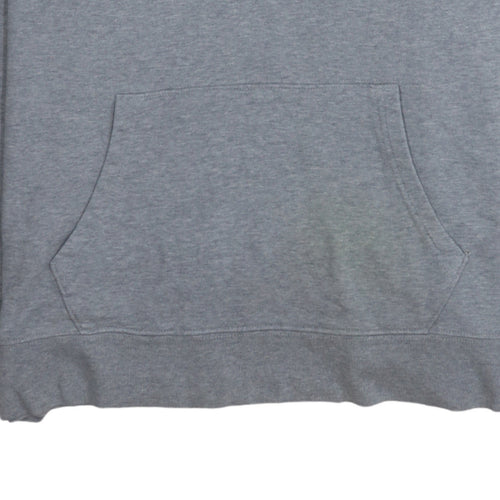 Levi's Men's Grey Pullover Hoodie M Logo Graphic Cotton Blend