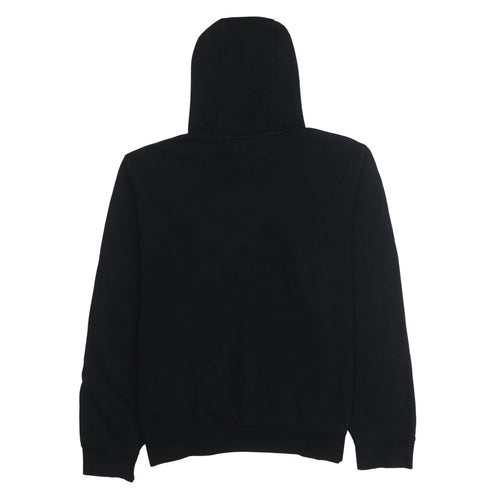 Nike Women Black XL Pullover Hoodie Cotton Blend Logo Sportswear