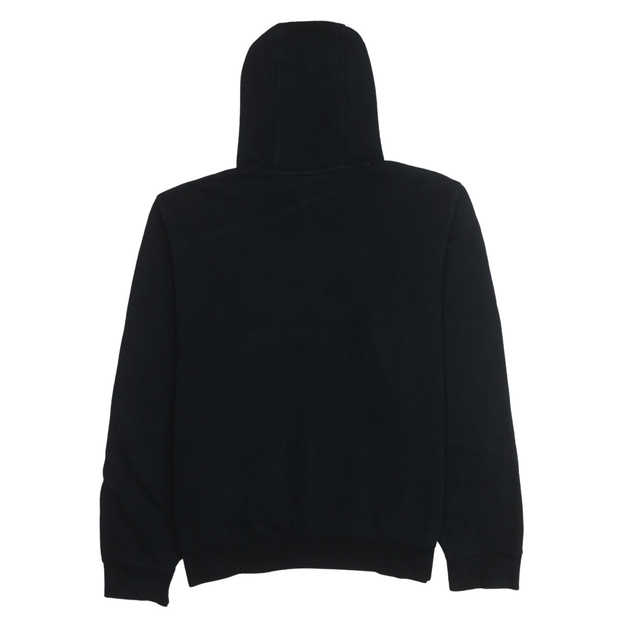Nike Women Black XL Pullover Hoodie Cotton Blend Logo Sportswear