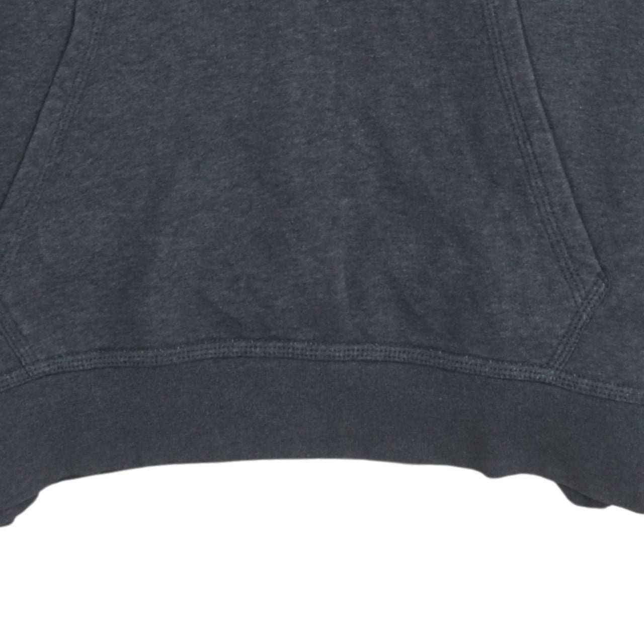 Nike Men Grey Pullover Hoodie M Regular Fit Fleece Sweatshirt