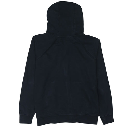 Nike Women's Black Full Zip Hoodie Medium Cotton Blend Sweatshirt