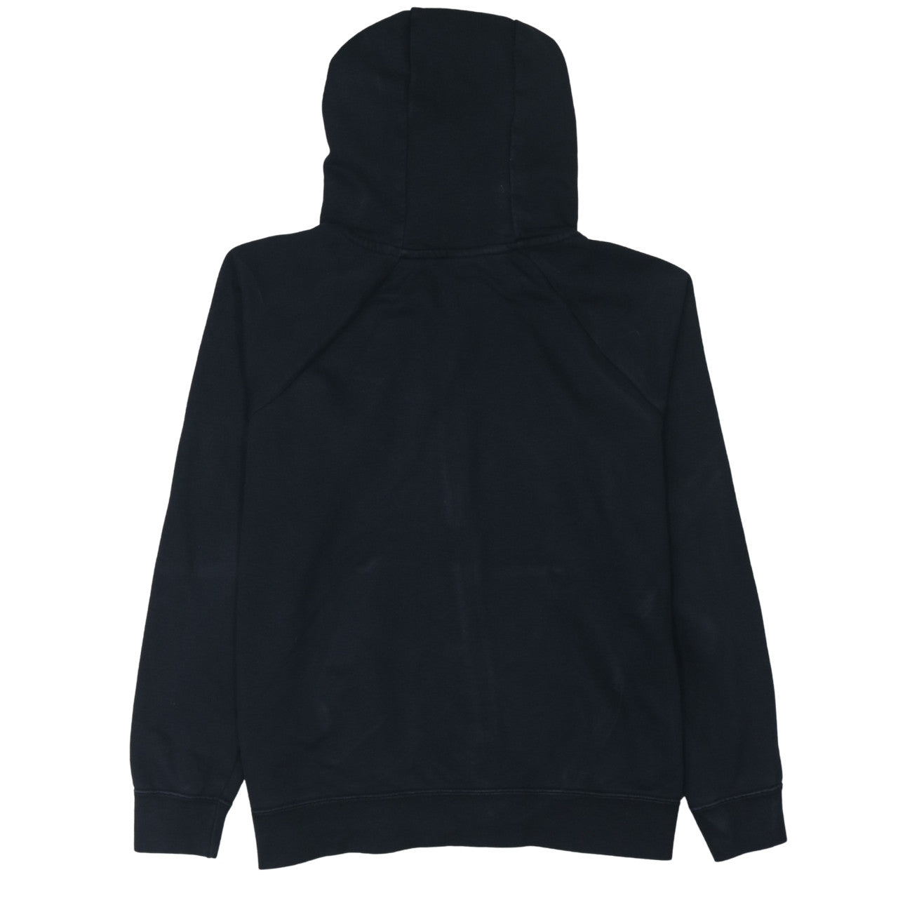 Nike Women's Black Full Zip Hoodie Medium Cotton Blend Sweatshirt